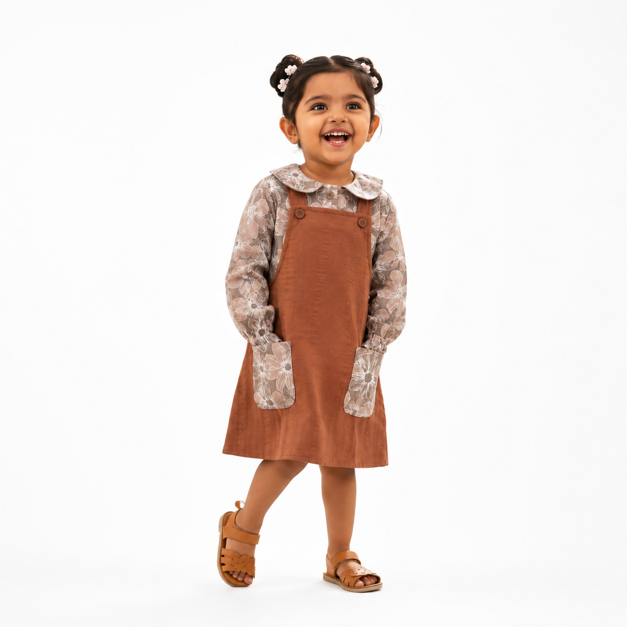 Top with Pinafore Set